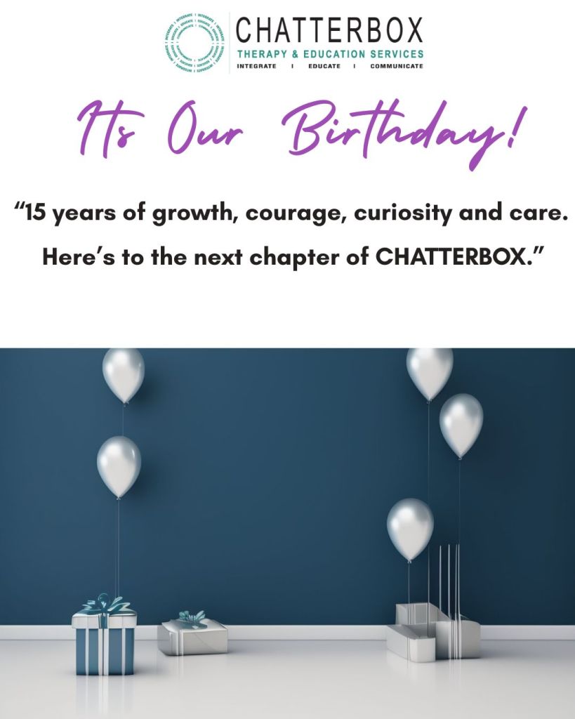 🎉 Fifteen Years of CHATTERBOX – Care & Community  🌊